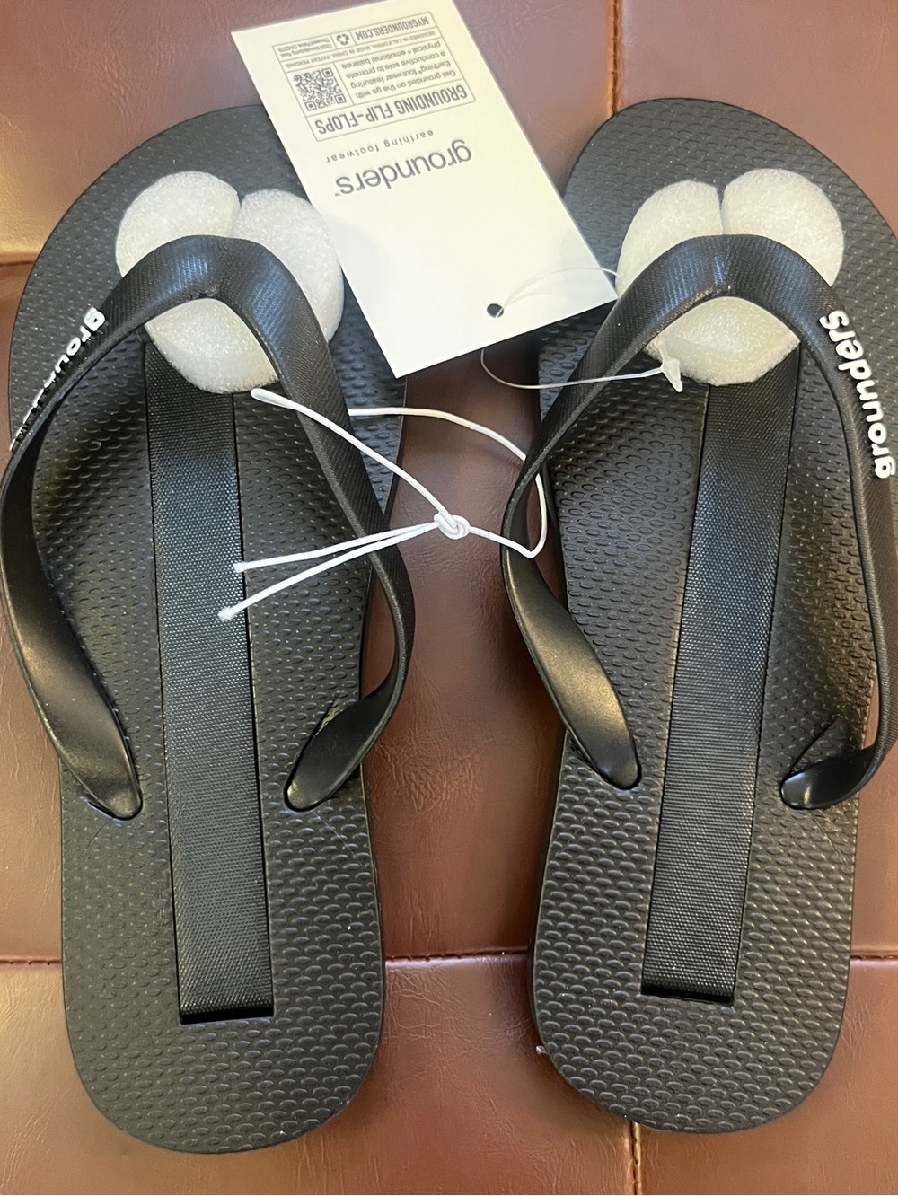 Grounders Flip Flops Size 6 - Grounding Shoes